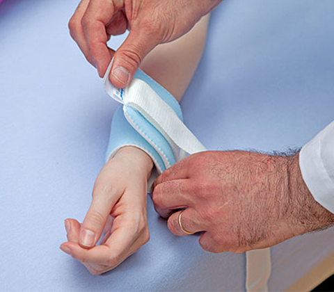 Muñequera con Anilla de Nylon | Sujeción Segura de Pacientes |Medicare