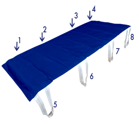 Sábana Bariátrica Deslizante | Transferencia de Pacientes | Medicare