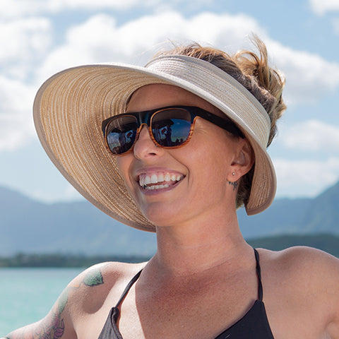 Visera Sicily Visor | Sunday Afternoons | Protección solar UPF 50+ | Mujeres